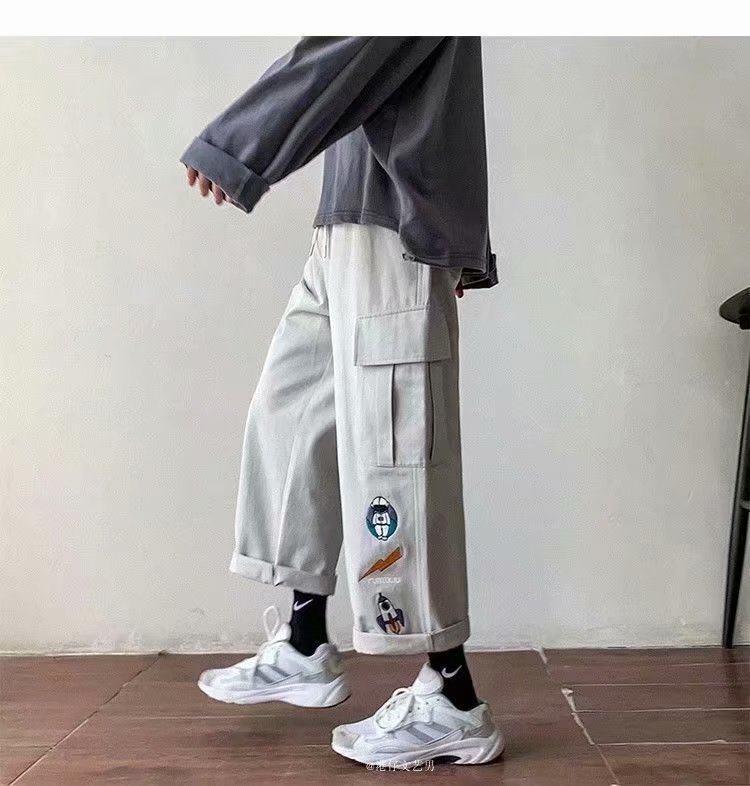 quần ống rộng Có 2 Màu Thời Trang Cho Nam (S-3Xl) | BigBuy360 - bigbuy360.vn