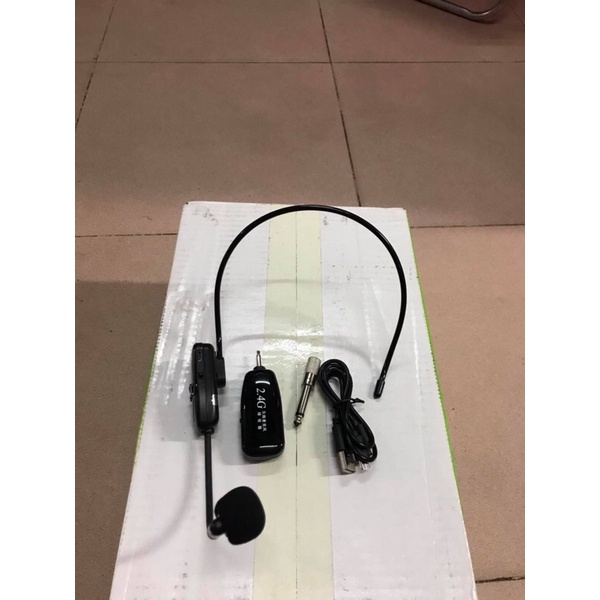 Micro Đeo Tai Không Dây,Hỗ Trợ Dạy Học,Giảng Viên Thuyết Trình,Sử Dụng Cho Các Dòng Loa Trợ Giảng,Loa Kéo,Amply