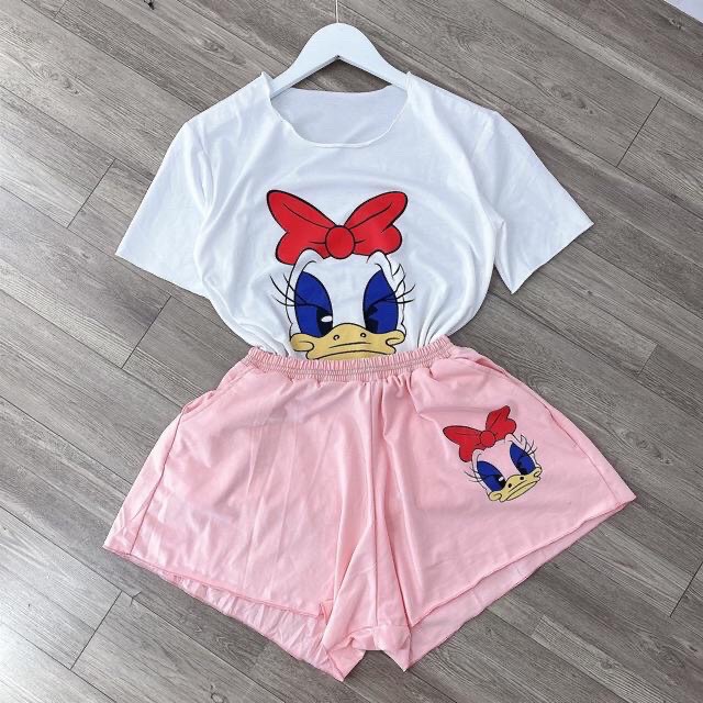 💝Mua 3b tặng 1b💝 Set Mặc Nhà Gấu Pooh Vịt Đeo Nơ | BigBuy360 - bigbuy360.vn