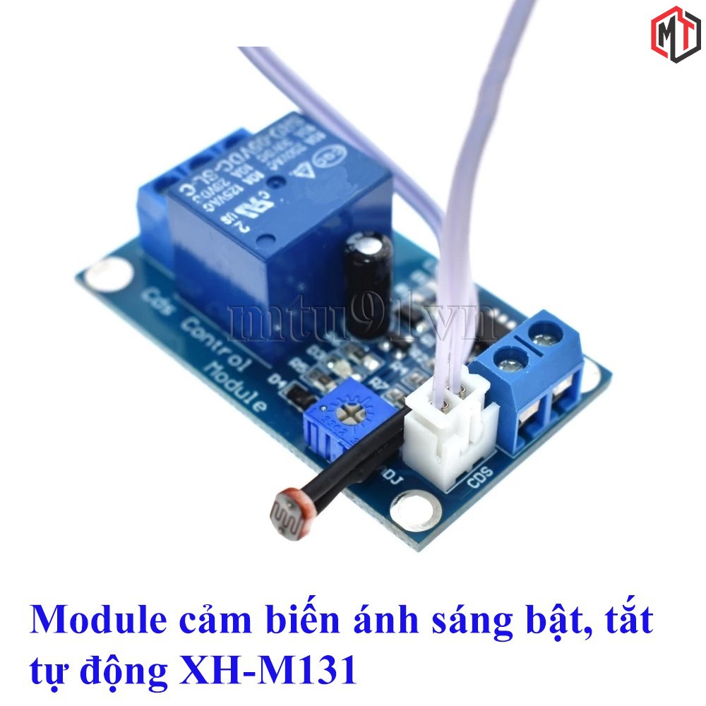 Module cảm biến ánh sáng có Relay 12v XH-M131 (Bật tắt Thiết bị tự động)