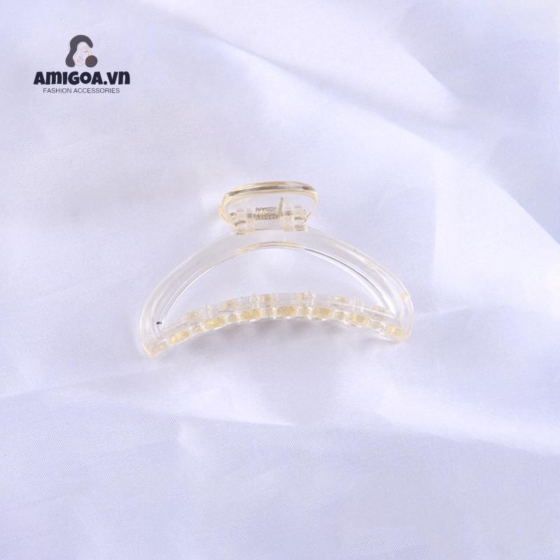 ✨✨Kẹp Tóc Hình Cá Mập Đính Ngọc Trai Phong Cách Vintage Cho Nữ