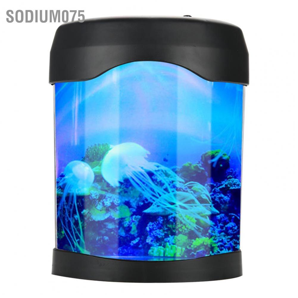 Có thể bán buôn Đèn chiếu sáng USB Hồ cá Bàn Mini Bể Tâm trạng LED đổi màu ngủ Sodium075 Hàng giao ngay