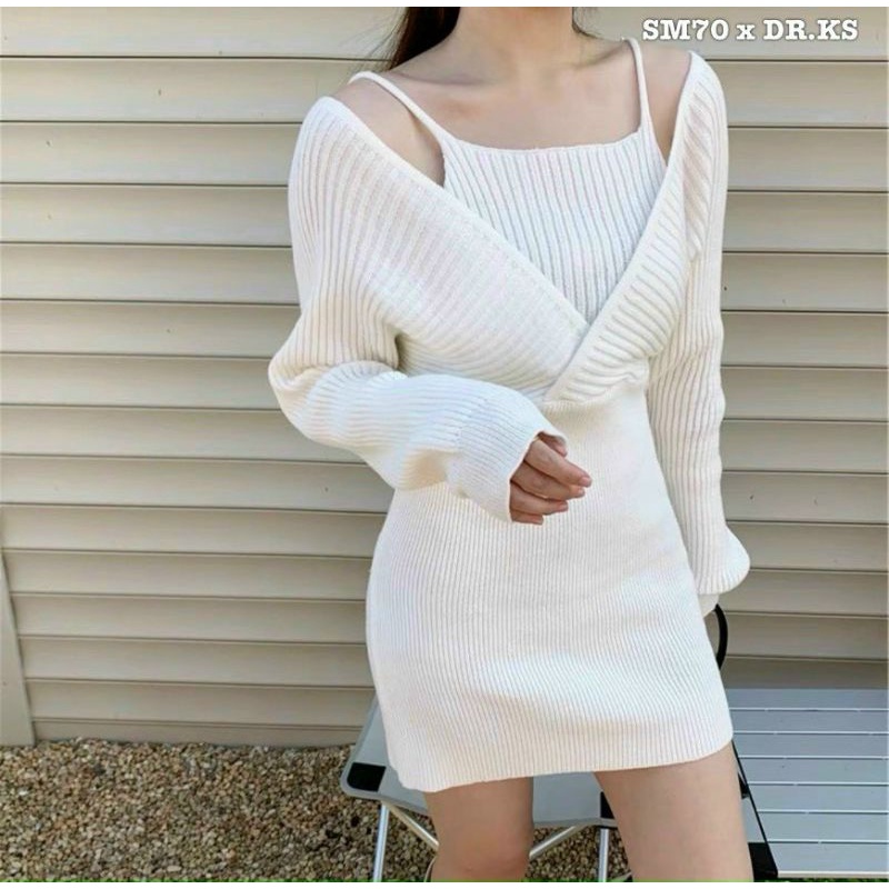 ĐẦM YẾM LIỀN VÁY GÂN BO ÔM XINH ĐEPH