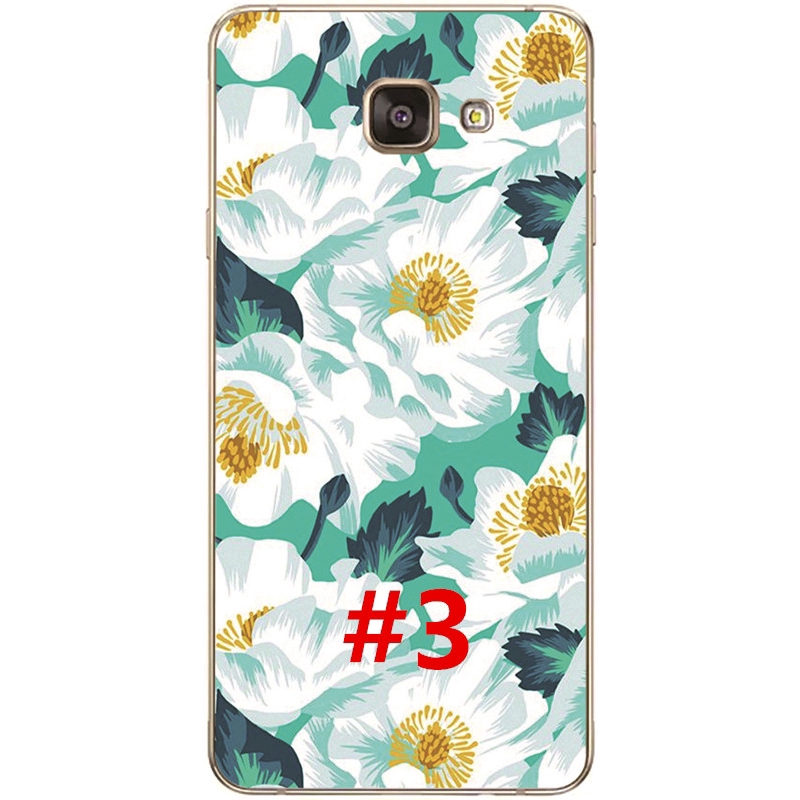 Ốp điện thoại TPU mềm in hình hoa cho Samsung Galaxy A7/A5/A3 2016 /A710/A510 | BigBuy360 - bigbuy360.vn