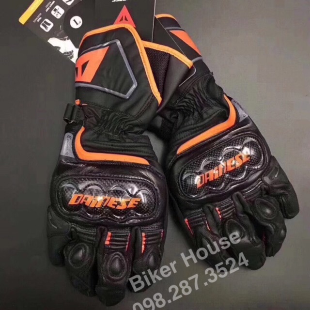 Găng Tay Cổ dài Daines Carbon D1 Long Gloves