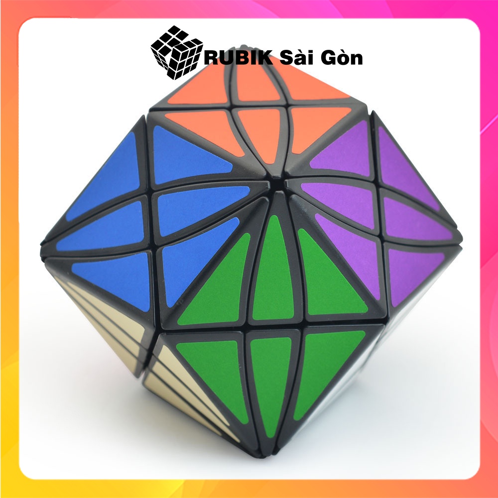 Rubik Biến Thể Devil Eyes Skewb Rubic Mắt Quỷ Sáng Tạo Cực Khó Đồ Chơi IQ Cho Bé Xoay Trơn Mượt Kích Thích Não Bộ