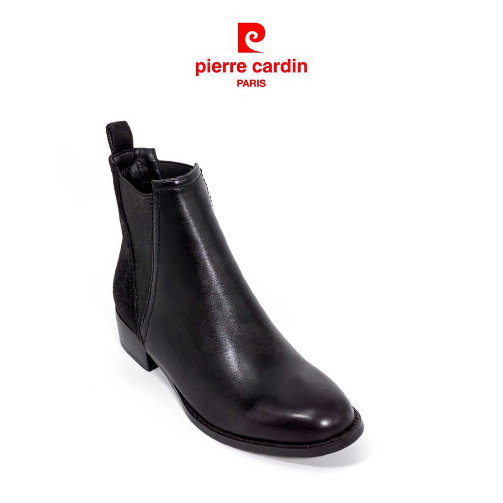 [NEW ARRIVAL] Giày Boots Nữ Sunny, Chất liệu Da PU, Độ cao 3cm, Cổ cao 15cm Pierre Cardin - PCWFWSF 158