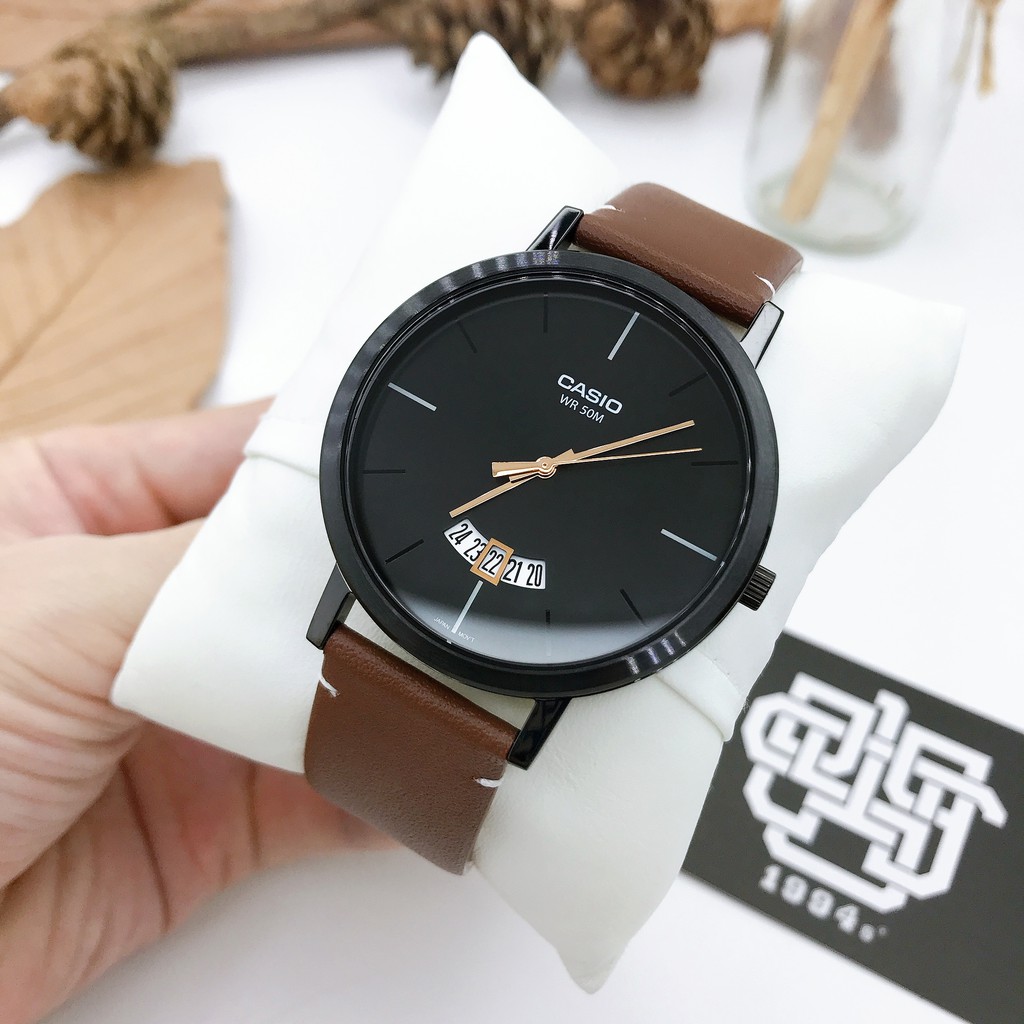 Đồng hồ nam Casio MTP-B100 Series chống nước 50m, size 43mm, hàng chính hãng