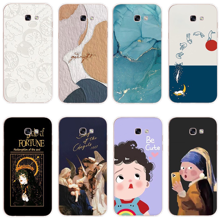 Ốp Lưng TPU Mềm Trong Suốt Cho Samsung Galaxy A7 2015 A7 2016 A7 2017 A7 2018 A9 2018