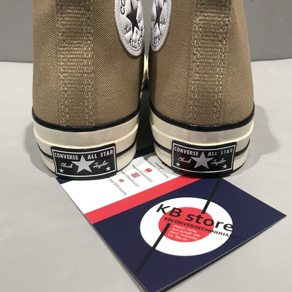 Giày Converse Chuck Taylor 1970s Colors Vintage Khaki cổ cao