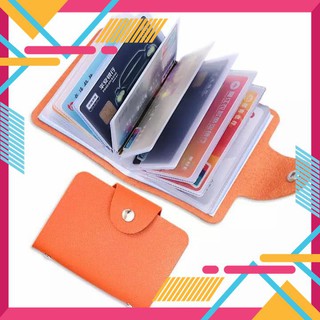 [GHD][FREESHIP] VÍ DA ĐỰNG THẺ ATM, CARD VISIT, CMND 24 NGĂN - 12 NGĂN [HOT]