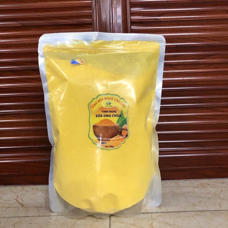 Tinh bột nghệ nguyên chất 100% - trắng da, mờ thâm, ngừa mụn, giảm cân, hỗ trợ các vấn đề về dạ dày | Bột Natural