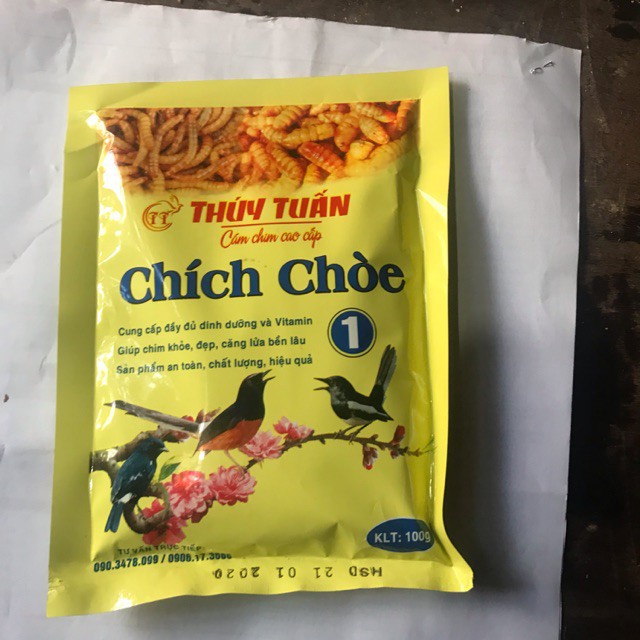 Cám chim chích chòe Thúy Tuấn số 1 cao cấp chất lượng giá rẻ 100gram