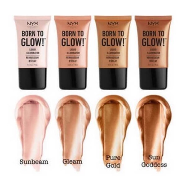Bắt sáng dạng kem NYX Born To Glow