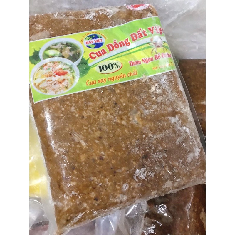 Cua đồng xay đất việt gói 1kg