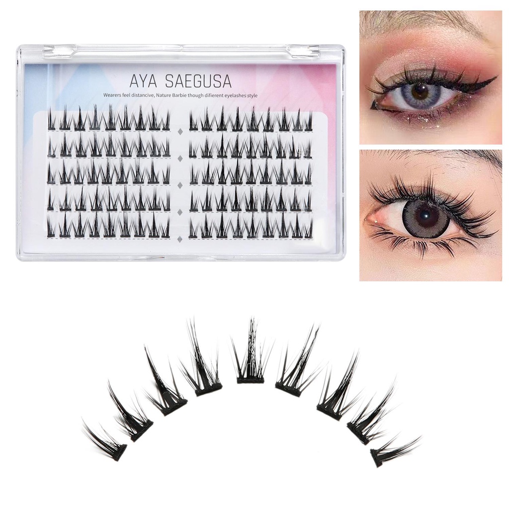 FUTURE Lông Mi Giả Uốn Cong Được Làm Thủ Công Hóa Trang Lolita Nhật Bản