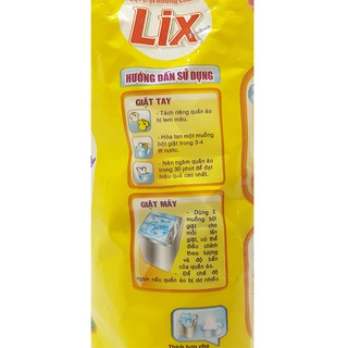 Bột giặt Lix Extra hương Chanh 250g