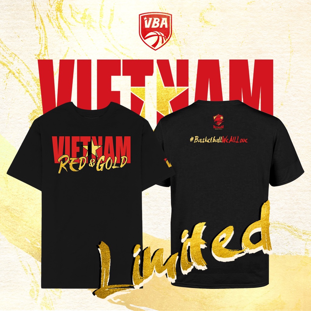 Áo thun "VIETNAM Red & Gold"