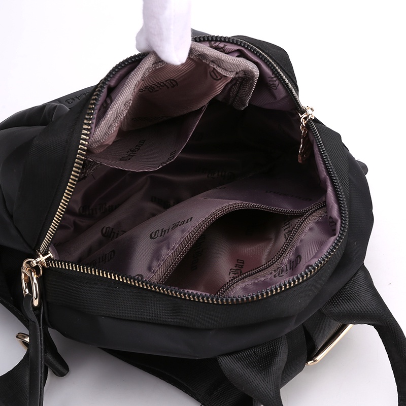 Ba Lô Vải Oxford Nhỏ Gọn Nhẹ Đơn Giản Phong Cách Retro Đi Chơi Cho Nữ