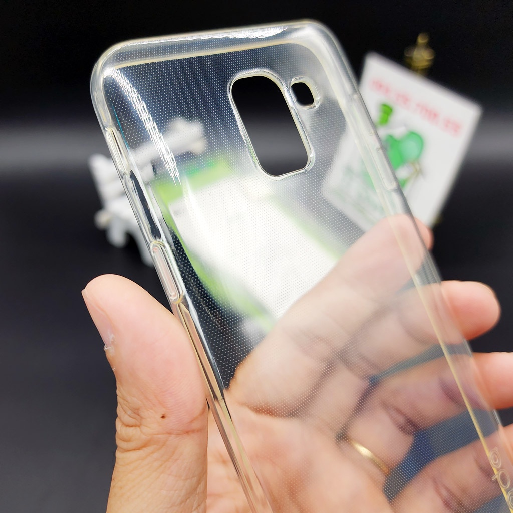 [Ảnh Thật] Ốp lưng Samsung J6 2018 DADA Dẻo Trong Suốt