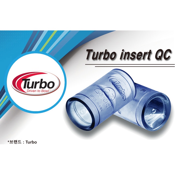 Turbo Quad Classic (QC) Chèn Bowling Ngón Tay - 1ea