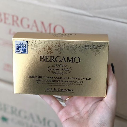 Serum Bergamo Luxury Gold Collagen & Caviar