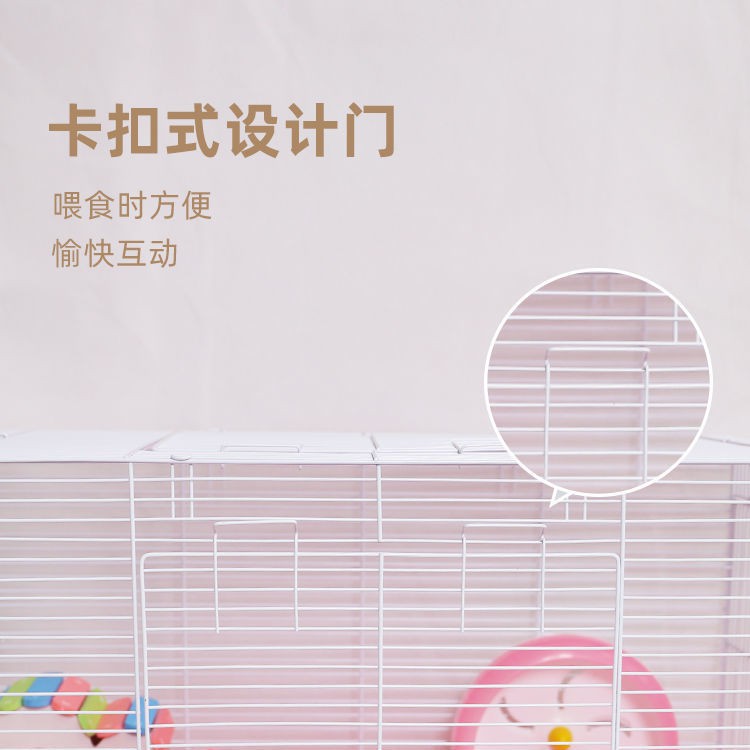 Lồng Hamster Golden Silk Bear Siêu lớn 60 Cơ bản Trong suốt 47 Sóc Biệt thự Bộ Cực Nguồn cung cấp cho <