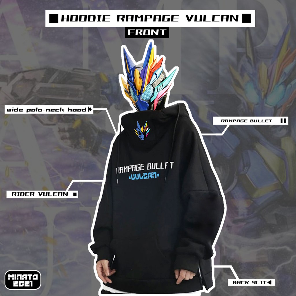 Áo Hoodie Cổ Rider Vulcan - Horobi - Ark One