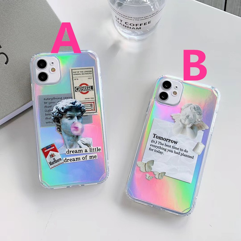 Ốp điện thoại hình tượng thần tình yêu/David cho iPhone 7Plus 8+ X XR XSmax 11Promax 12 12promax | BigBuy360 - bigbuy360.vn