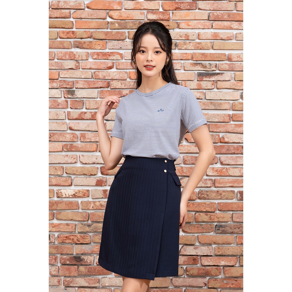 Chân Váy Chữ A Lưng Cao LUPERI Vải Tuytxi Cao Cấp Mềm Mại, Màu Sắc Tối Giản Dễ Phối Đồ LFCV5110