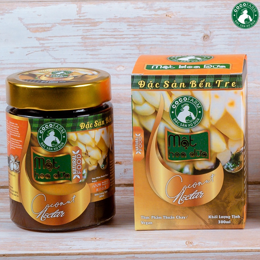 MẬT HOA DỪA CÔ ĐẶC COCOFARM 300g