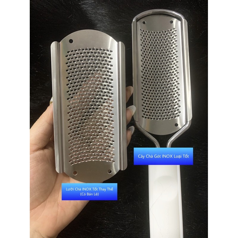 Lưỡi Chà Gót INOX TỐT