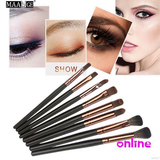 [Hàng mới về] Bộ 8 cọ trang điểm đánh phấn mắt chuyên dụng