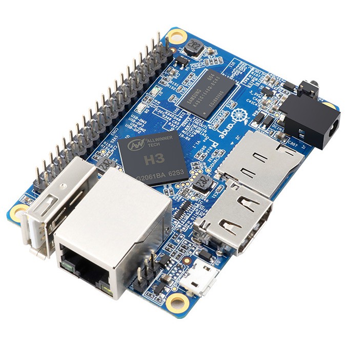 Máy tính nhúng Orange Pi One H3 Quad-core Cortex-A7 RAM 512MB / 1GB LAN 100M | BigBuy360 - bigbuy360.vn