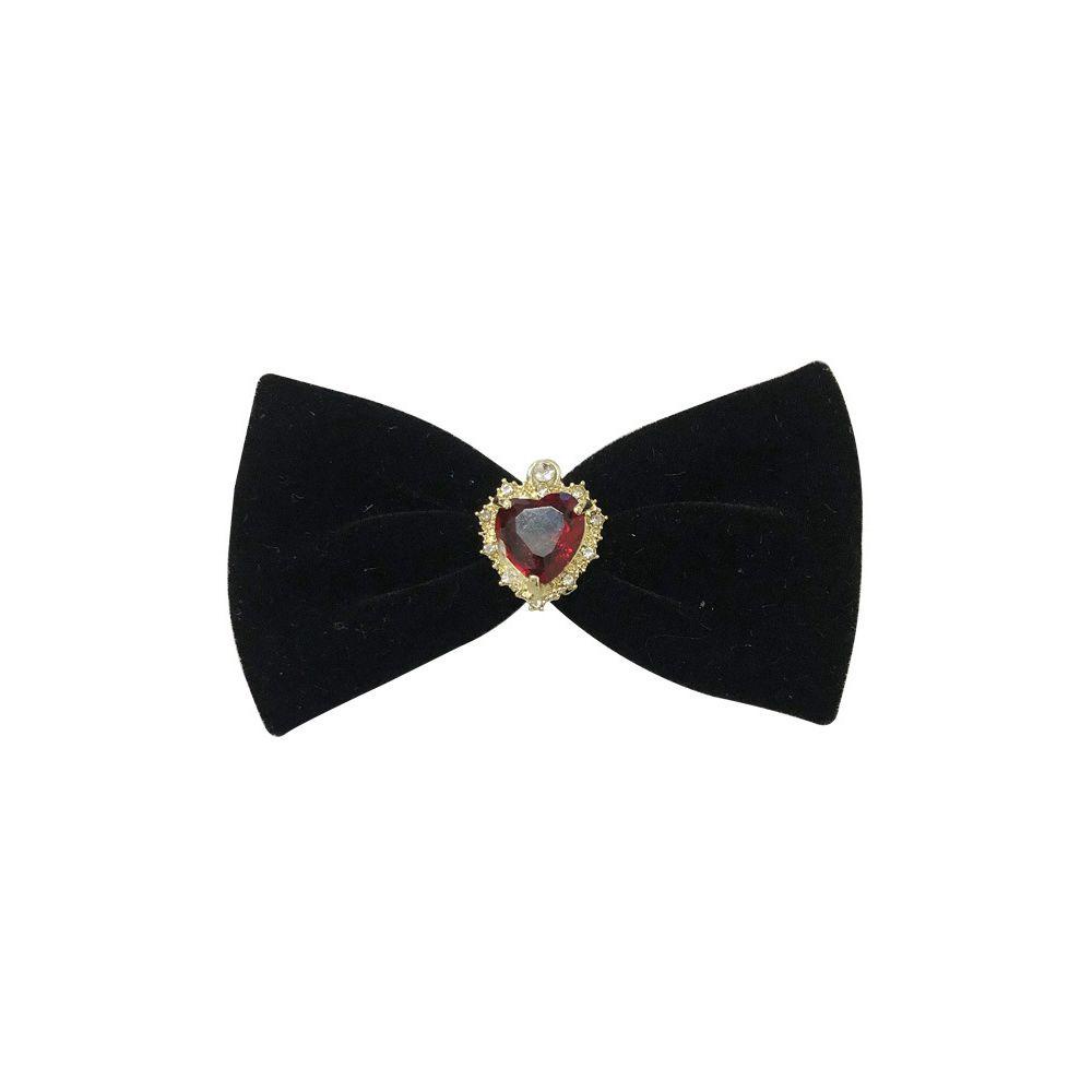 Kẹp Tóc Hình Nơ Trái Tim WMES15H Xinh Xắn Cho Nữ|Kẹp Mỏ Vịt Đa Năng