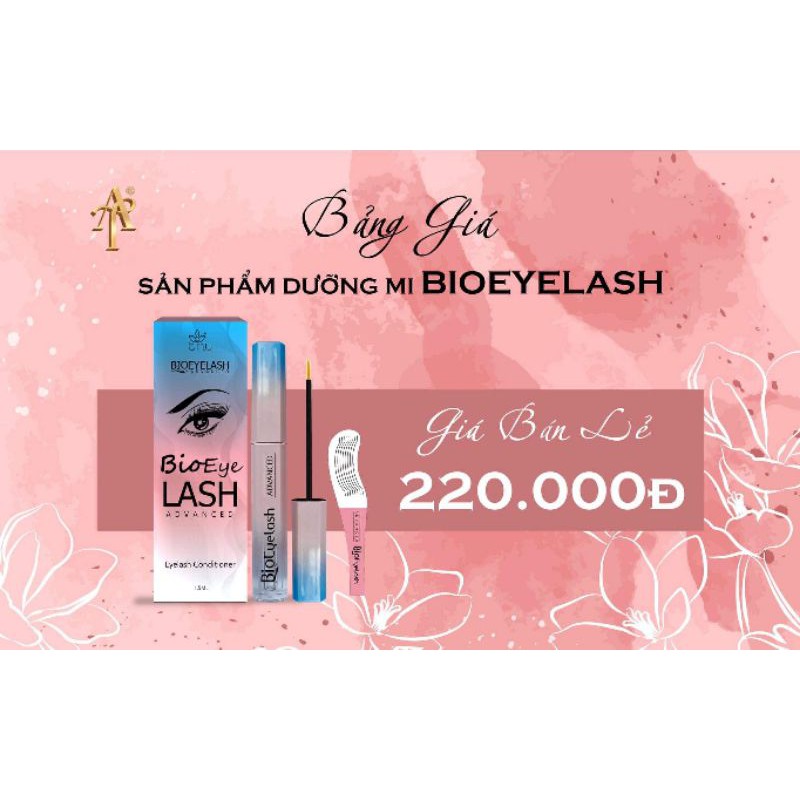 Dưỡng Mi Bioeyelash (Tặng kèm thước đo Mi)