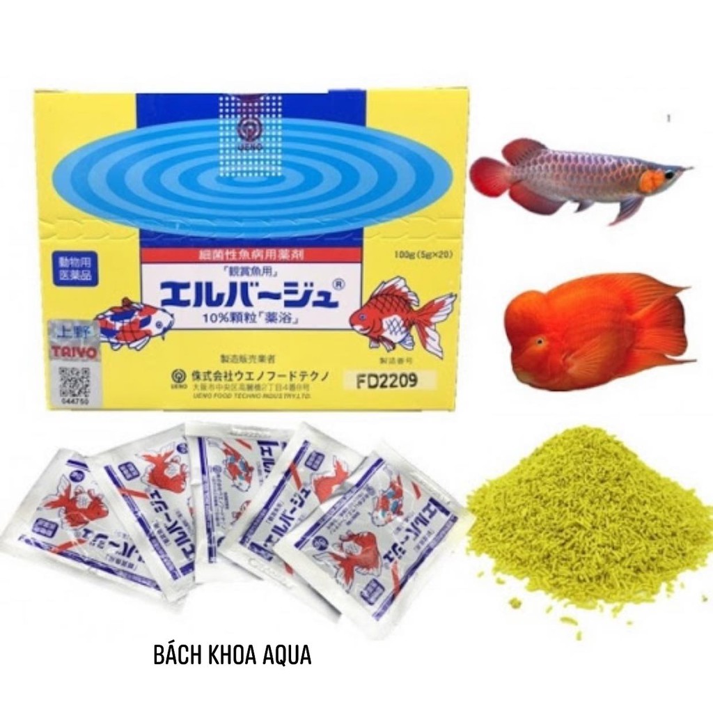 Gói Tetra Nhật 5g dùng để điều trị bệnh và dưỡng cá