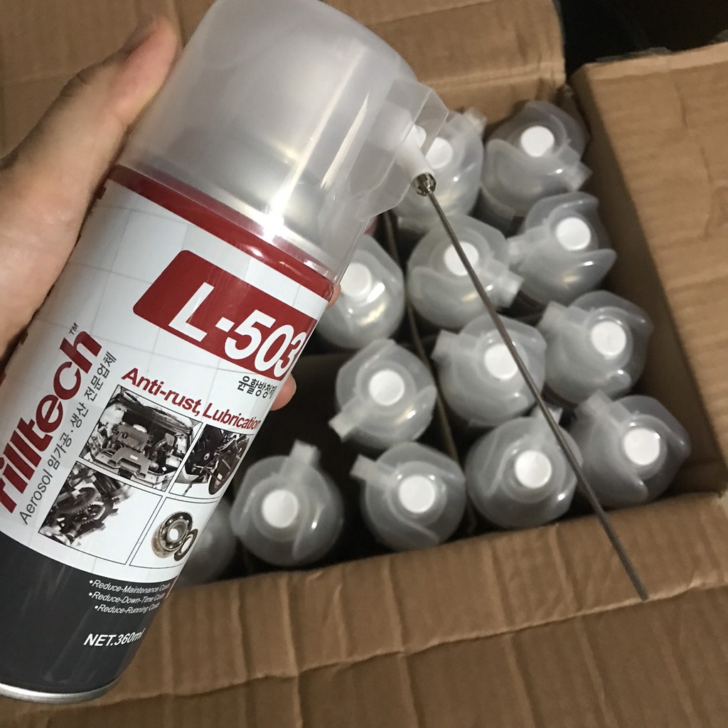 Dầu bôi trơn chống rỉ,gỉ sét L-503 L503 an toàn khi sử dụng