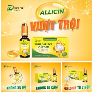 Tinh Dầu Tỏi Diệp Chi Gold+ , Kháng Sinh Tự Nhiên Tăng Cường Sức Đề Kháng cho bé