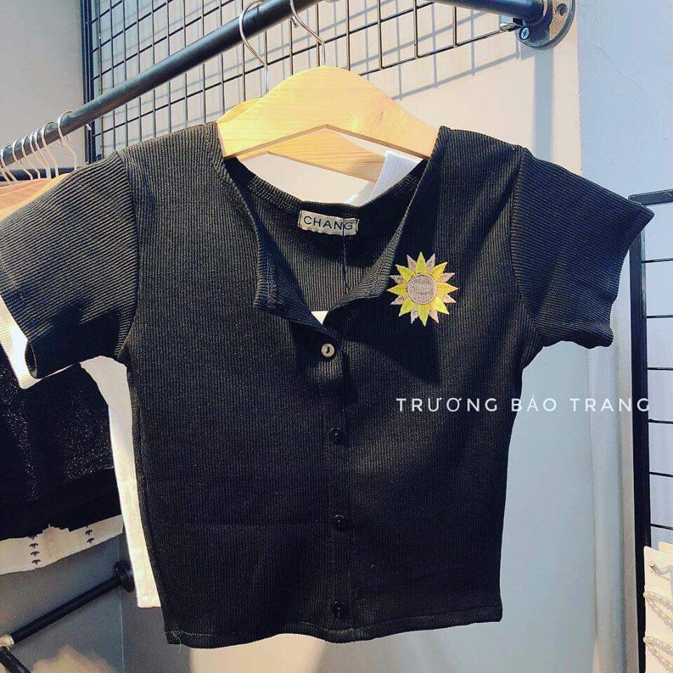 Áo croprop chất gân siêu hot