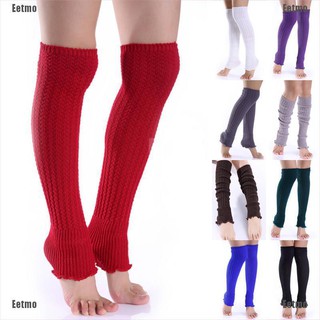 ( eetmo ) tất ống chân dài qua gối giữ ấm cho nữ