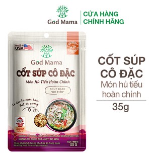 Cốt súp cô đặc – Món hủ tiếu hoàn chỉnh God Mama 35g