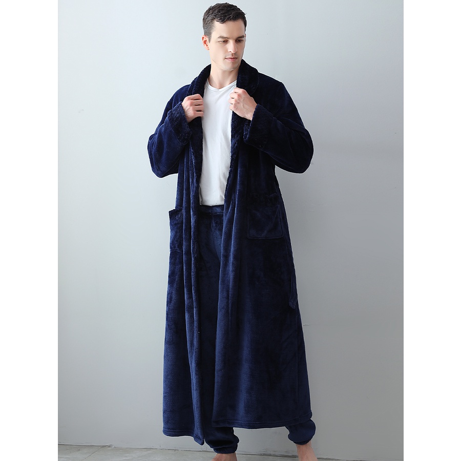 {Nightgown} Bộ Đồ Ngủ Lông Cừu San Hô Dày Dặn 56Zs & -& *** -** -** -** - * Cho Nam Mặc Ở Nhà | BigBuy360 - bigbuy360.vn