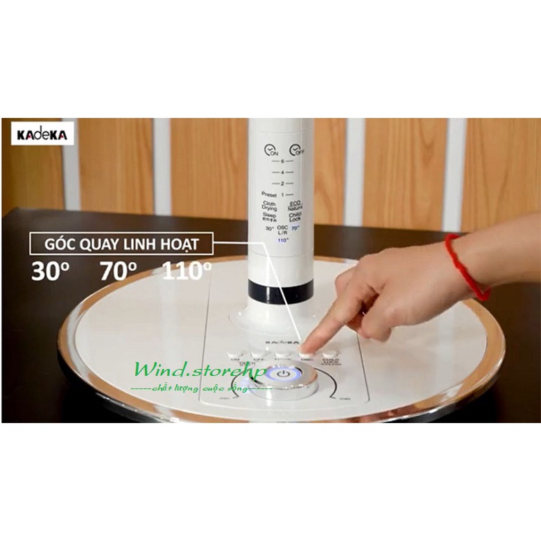 Quạt Đứng Lửng KADEKA KLV-30DC Inverter - Hàng Chính Hãng -