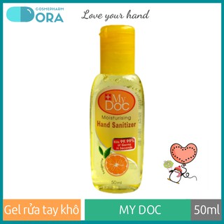 Gel rửa tay khô diệt khuẩn My Doc Moisturising Hand Sanitizer 50ml