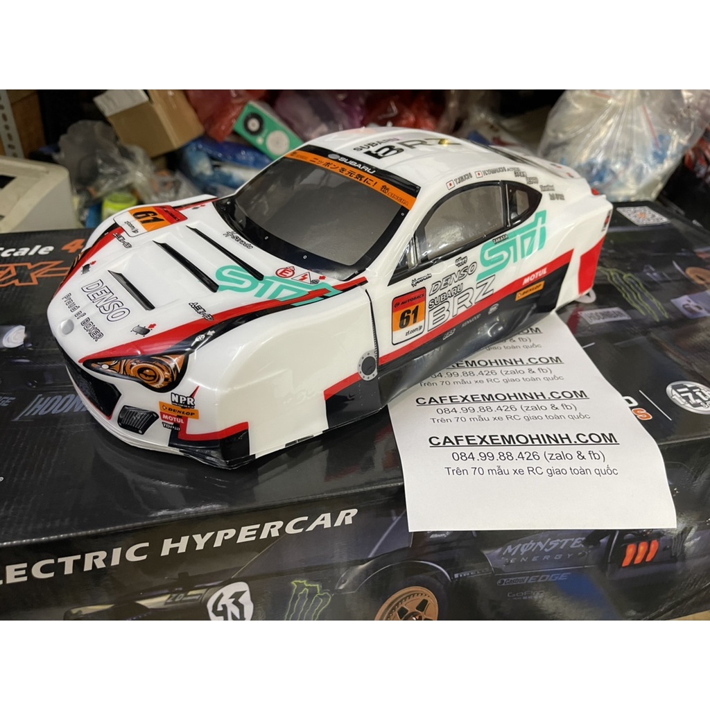 Body shell car Subaru Denso cho xe điều khiển Onroad Gt /10