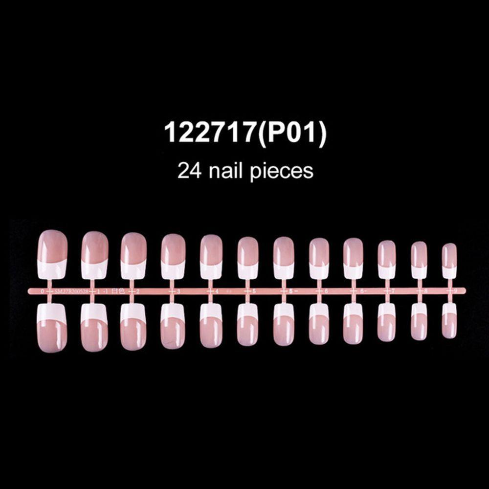 Móng Tay Giả Tự Nhiên Hình Trăng Lưỡi Liềm