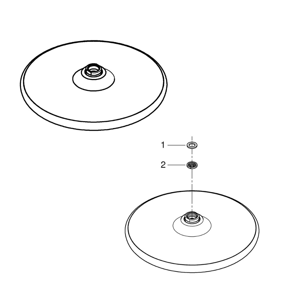 Bát Sen GROHE TEMPESTA 250 - 26666000