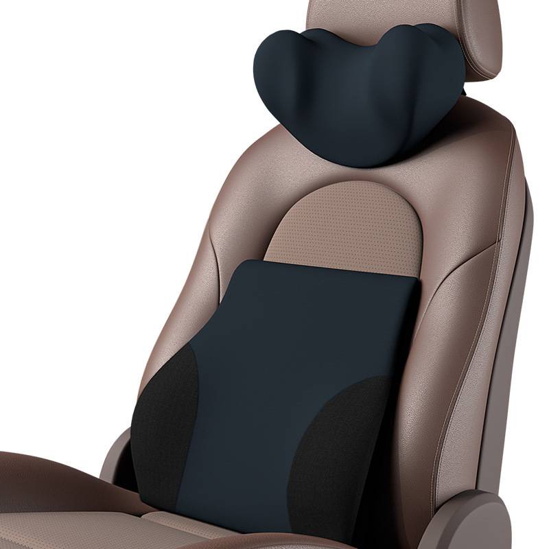 Gối Tựa Đầu Oto Hình Trái Tim Lõm Giữa Bảo Vệ Cổ Khi Ngủ