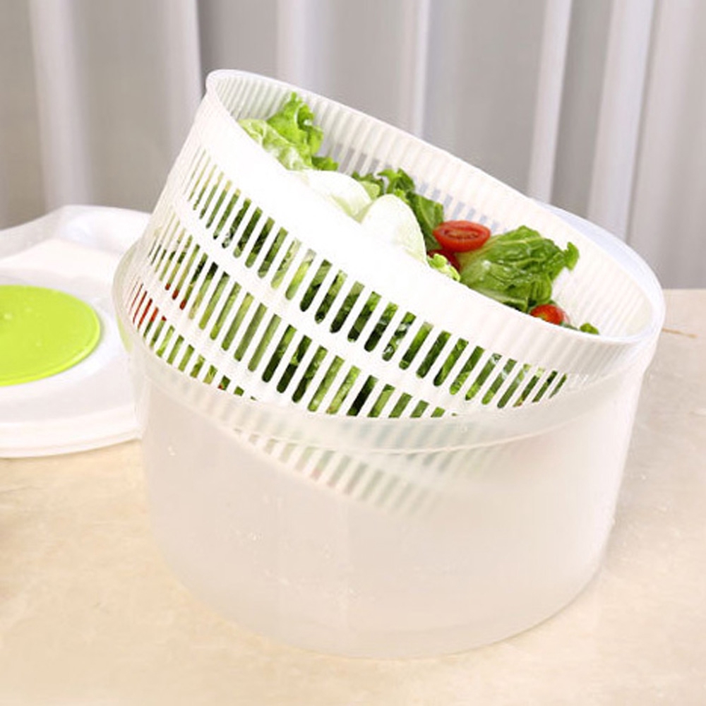 Máy xoay sấy khô rau Salad thiết kế tiện dụng cho nhà bếp